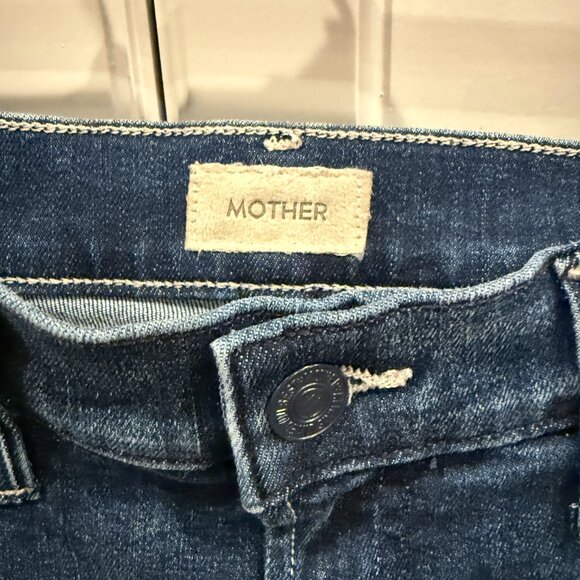 MOTHER - THE HUSTLER HIGH-RISE ANKLE JEANS - Picture 6 of 9